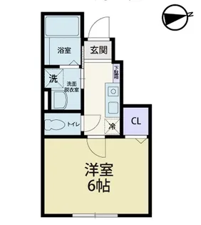 セレッソ ヴィンデ【1階】の間取り