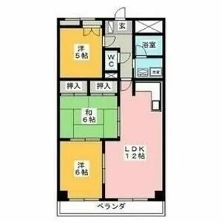 THE T.O.M【2階】の間取り