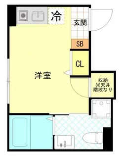 FERIO三河島【2階】の間取り