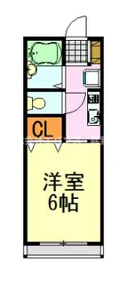 メゾンサンガ【2階】の間取り