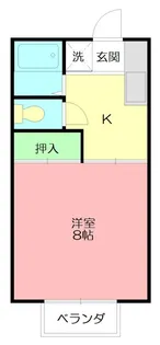 湘南ハイツ【2階】の間取り