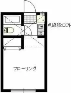 1Rの間取り画像