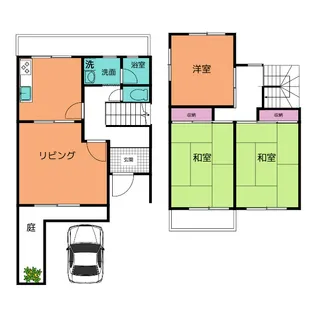愛知県名古屋市緑区曽根3【一戸建】の間取り