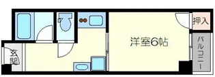 大阪府大阪市淀川区東三国6【マンション】の間取り