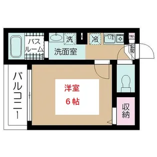 東京都大田区北糀谷1【アパート】の間取り