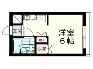 バーデンライク鴻巣【3階】の間取り