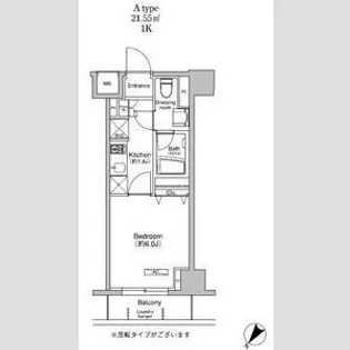 プラウドフラット荻窪II【4階】の間取り