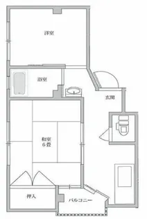 上村第2ビル【4階】の間取り