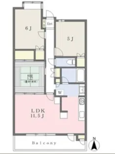 福島県郡山市桑野3【マンション】の間取り