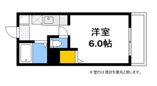 1Kの間取り画像