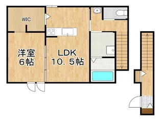 Gratia(グラティア)【2階】の間取り