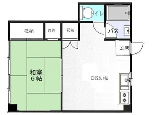 丸田ビル【1階】の間取り