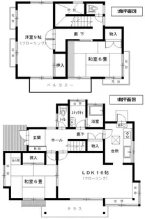 宮城県仙台市青葉区貝ケ森6【一戸建】の間取り