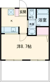 コーポ本天沼【1階】の間取り