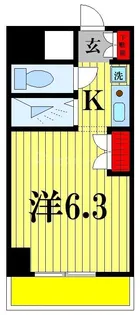 グランヒル松戸【4階】の間取り