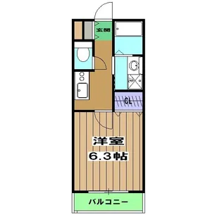 フォルジェ嵐山【1階】の間取り