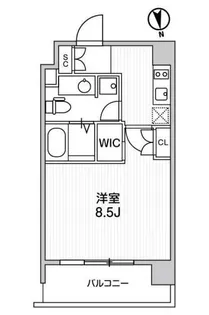 アーデン麻布十番【6階】の間取り