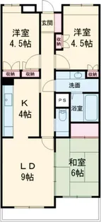 シャルール田無【2階】の間取り