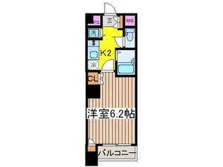 BPRレジデンス水天宮前【1階】の間取り