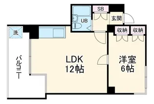 ライオンズ御前三条ビル【2階】の間取り