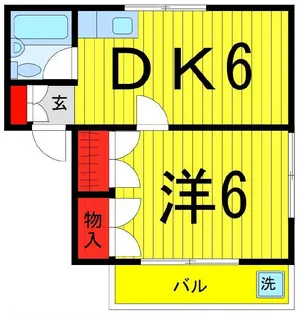 第三藤ビル【2階】の間取り
