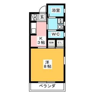 サクセスNODA【3階】の間取り