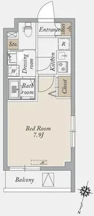 アーバンパーク王子【1階】の間取り