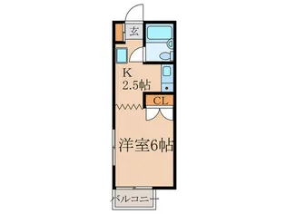 ローラル・ハイム【2階】の間取り