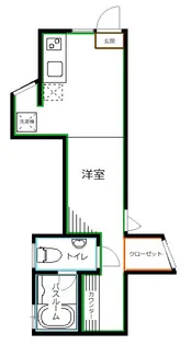 東京都杉並区西荻南4【アパート】の間取り