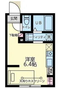 RCレジ錦糸【4階】の間取り