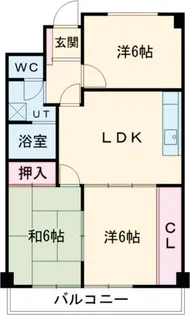 第2グリーンハイツ松縄【1階】の間取り