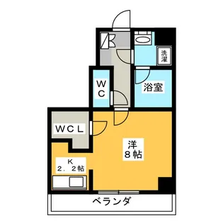 ポラール ノースウイング【1階】の間取り