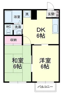 アクアマリン【1階】の間取り