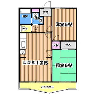 第2英光マンション【1階】の間取り