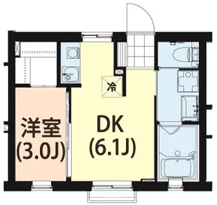 クレアフォート【1階】の間取り