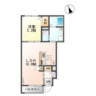 コンフォート【1階】の間取り