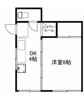 三股荘【2階】の間取り