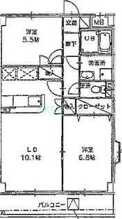 パークコート【1階】の間取り
