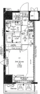 コンシェリア東京AQUA VERT【8階】の間取り