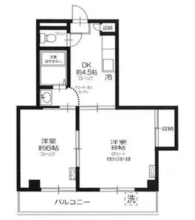 志村小林セブンデメゾン【3階】の間取り