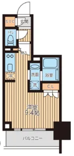 クロスレジデンス蒲田II【3階】の間取り