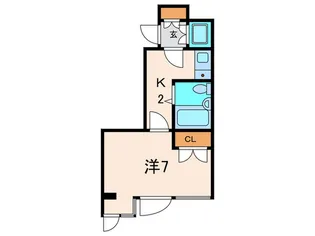 ヒルサイド初台【4階】の間取り