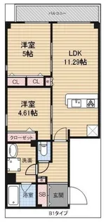 アーバンパーク東日暮里【4階】の間取り