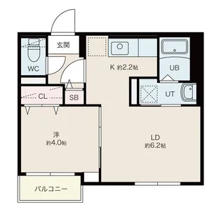 フェニックス新札幌【3階】の間取り