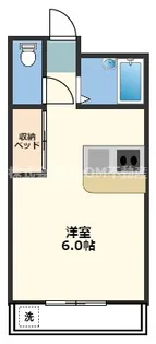 ラパン吉尾【2階】の間取り