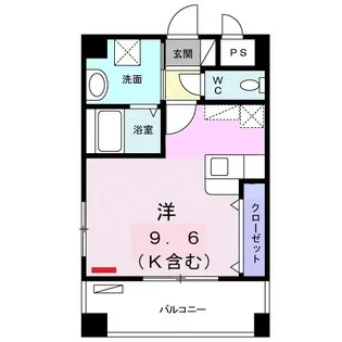 サン レジェンド【1階】の間取り