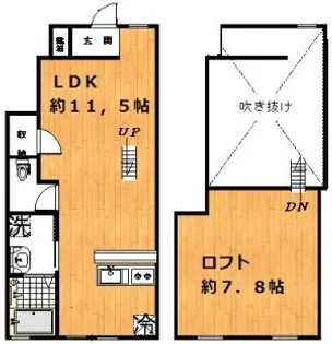 スターフィールド南阿佐ヶ谷【1階】の間取り