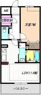 プログレス【6階】の間取り