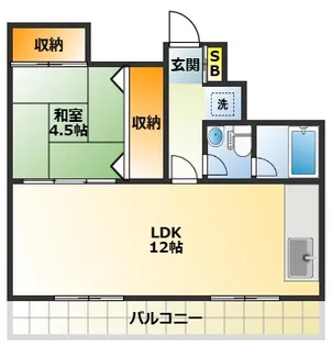 椿マンション【3階】の間取り