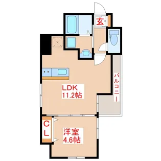 MARTINI上之園【5階】の間取り